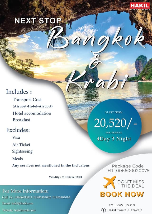 BANGKOK & KRABI